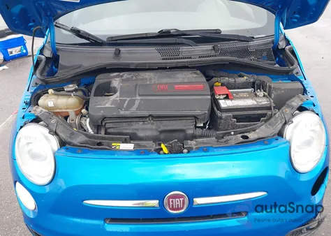 2015 Fiat 500 Sport from USA, damaged, VIN 3C3CFFBR6FT648310